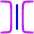 Spacing Horizontal Icon from Plump Neon Set