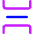 Spacing Vertical Icon from Core Neon Set