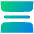 Spacing Vertical Icon from Plump Gradient Set