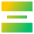 Spacing Vertical Icon from Sharp Gradient Set