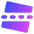 Straighten Image Crop Icon from Core Gradient Set