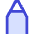Stylus Tip Vertical Icon from Sharp Duo Set