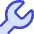 Wrench Head Diagonal Icon from Core Duo Set