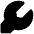 Wrench Head Diagonal Icon from Plump Solid Set