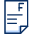 Grade F icon - Free transparent PNG, SVG. No sign up needed.