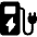 Ev Charger Station Icon from Ultimate Bold Set