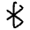 Bluetooth Icon from Solar Broken Set