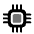 CPU Icon from Solar Bold Duotone Set