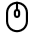 Mouse Icon from Solar Linear Set