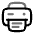 Printer Icon from Solar Line Duotone Set