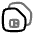 SIM Cards Icon from Solar Line Duotone Set