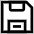 Floppy Disk Icon from Atlas Line Set