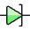 Electronics Tunnel Diode Icon from Ultimate Colors Set