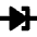 Electronics Tunnel Diode Icon from Nova Solid Set