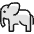 Elephant icon - Free transparent PNG, SVG. No sign up needed.