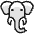 Elephant Head icon - Free transparent PNG, SVG. No sign up needed.