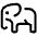 Elephant Icon from Ultimate Regular Set | Free Download as SVG Vector and Transparent PNG | Streamline icons