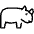 Rhino Body icon - Free transparent PNG, SVG. No sign up needed.