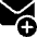 Email Action Add Icon from Ultimate Bold Set