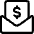 Email Action Cash Icon from Ultimate Regular Set