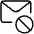 Email Action Disable Icon from Ultimate Light Set