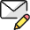 Email Action Edit Icon from Ultimate Colors Set