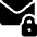 Email Action Lock Icon from Ultimate Bold Set