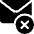 Email Action Remove Icon from Ultimate Bold Set