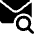 Email Action Search Icon from Ultimate Bold Set