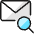 Email Action Search Icon from Ultimate Colors Set | Free Download as SVG Vector and Transparent PNG | Streamline icons