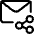 Email Action Share Icon from Ultimate Regular Set