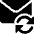 Email Action Sync 1 Icon from Ultimate Bold Set