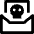 Email Death Treathened icon - Free transparent PNG, SVG. No sign up needed.