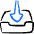 Drawer Download Icon from Freehand Duotone - Free Set