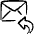 Email Action Reply 1 Icon from Freehand Line - Free Set
