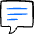 Messages Bubble Square Text Icon from Freehand Duotone - Free Set