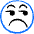 Smiley Grumpy Icon from Freehand Duotone - Free Set