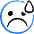 Smiley In Trouble Icon from Freehand Duotone - Free Set
