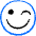 Smiley Wink Icon from Freehand Duotone - Free Set