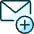Email Action Add Icon from Ultimate Duotone - Free Set