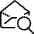 Email Action Search 1 Icon from Ultimate Light - Free Set