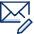 Email Compose Icon from Cyber Duotone Set | Free Download as SVG Vector and Transparent PNG | Streamline icons