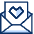 Email Love Letter icon - Free transparent PNG, SVG. No sign up needed.