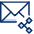 Email Share Icon from Cyber Duotone Set | Free Download as SVG Vector and Transparent PNG | Streamline icons