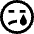 Emoji Cry Icon from Nova Line - Free Set