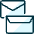 Envelope Back Front Icon from Ultimate Duotone - Free Set