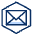 Mail Hexagon Icon from Cyber Duotone Set