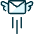 Send Email Fly Icon from Ultimate Duotone - Free Set