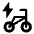 Eco Friendly Bycicle Electric icon - Free transparent PNG, SVG. No sign up needed.