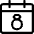 Engagement Calendar Date Icon from Ultimate Regular Set